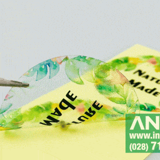 in decal nhựa trong