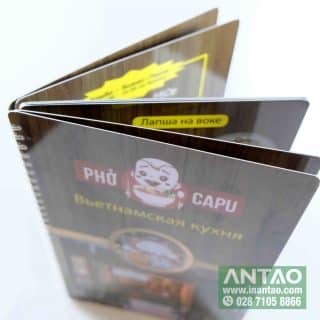 in menu quận tân bình