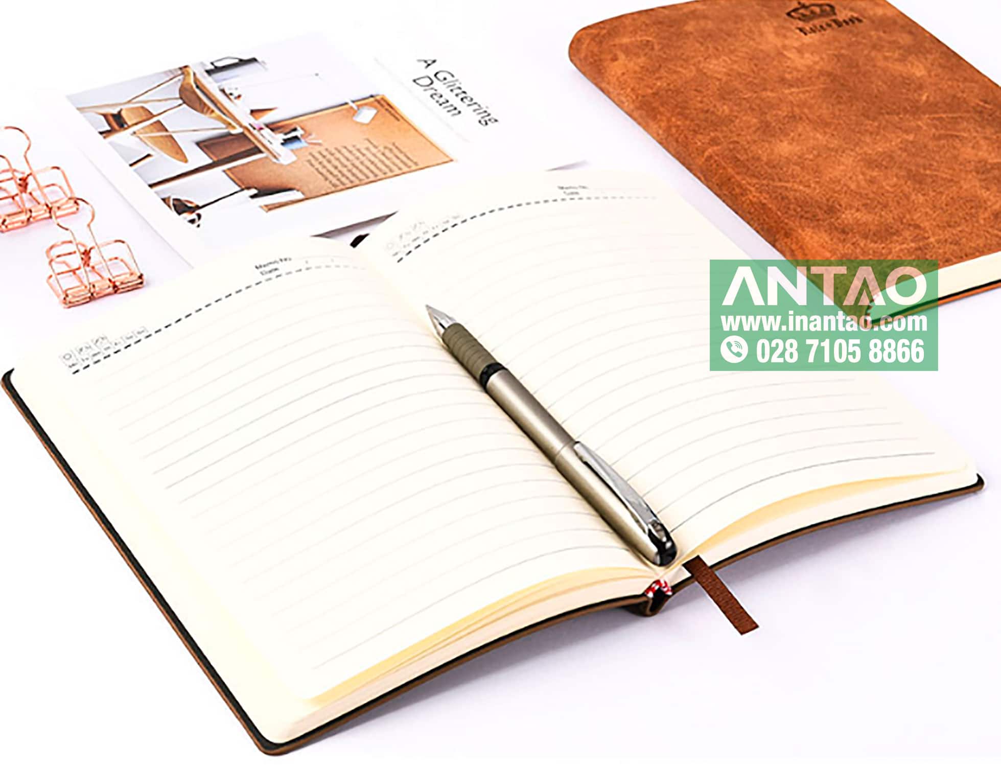 in sổ tay quà tặng