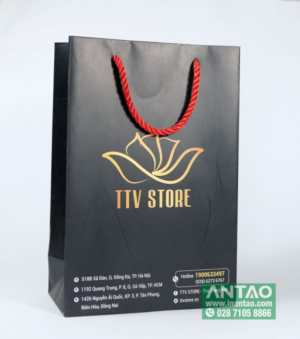 In túi giấy shop thời trang giá rẻ