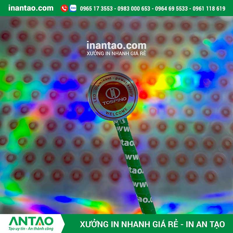 Công nghệ in tem chống giả hologram sắc nét Công nghệ in tem chống giả hologram sắc nét