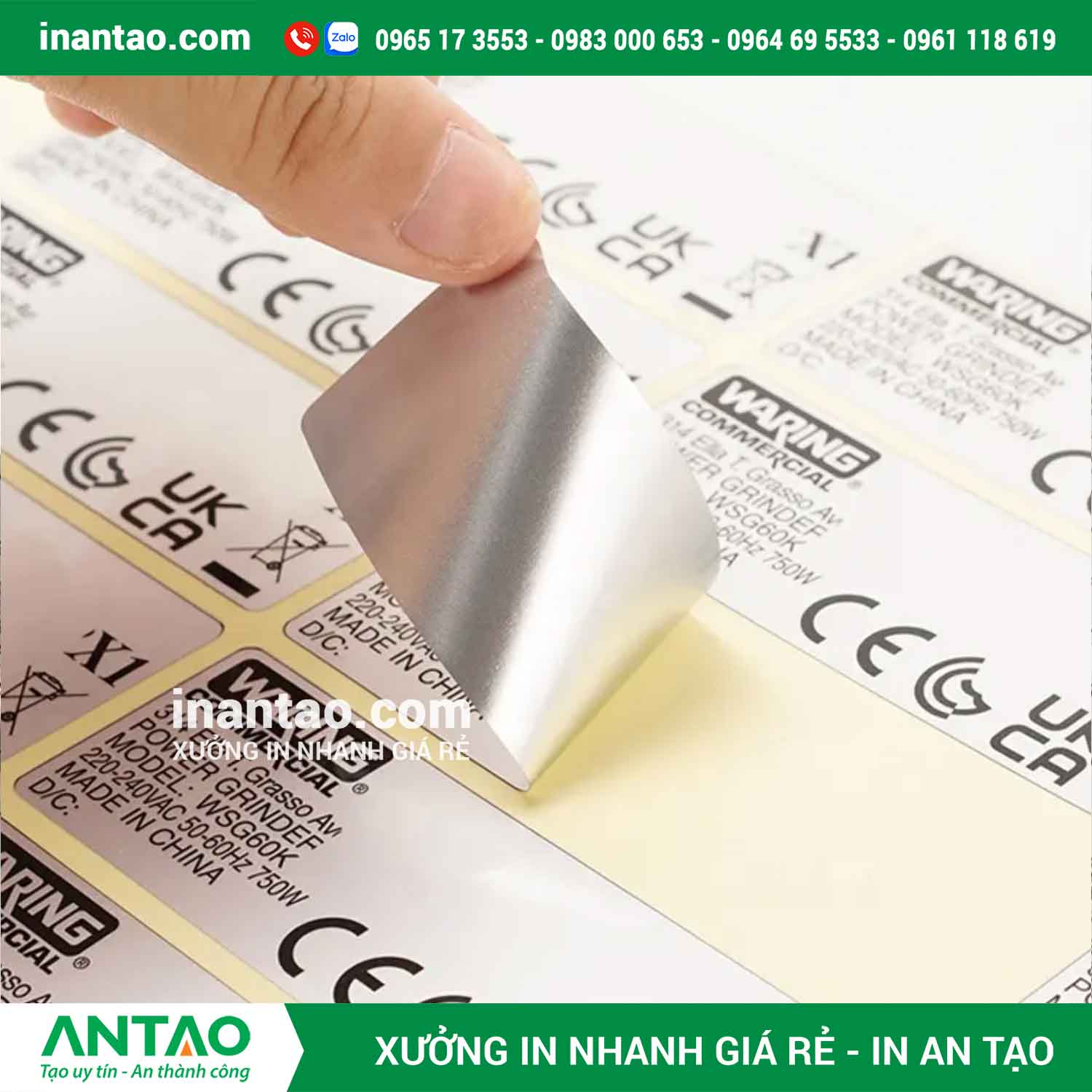 in tem nhãn tân bình