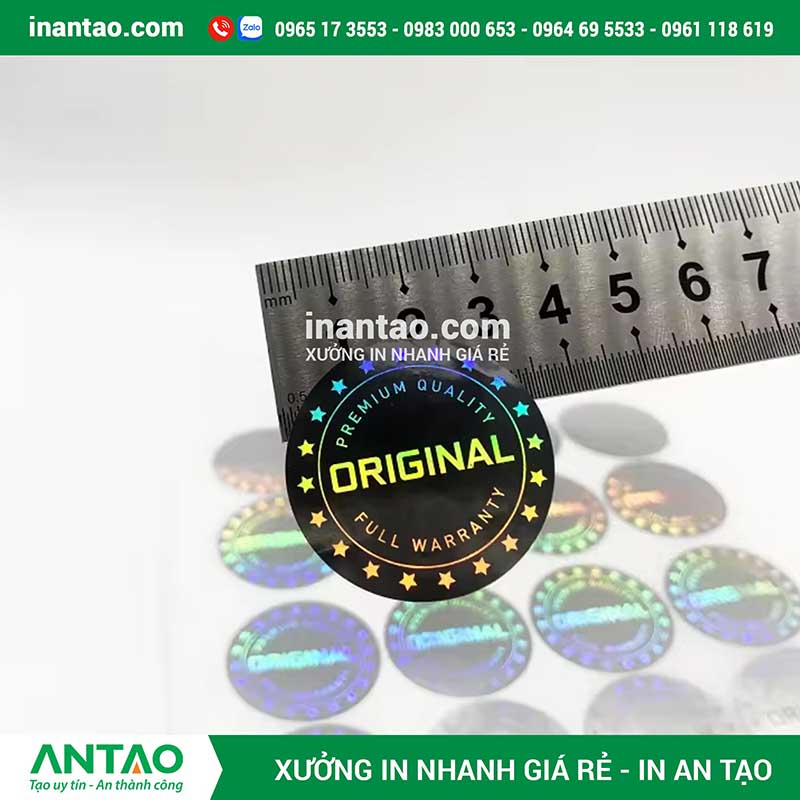 In tem bảo hành bể vỡ 7 màu giá rẻ In tem bảo hành bể vỡ 7 màu giá rẻ