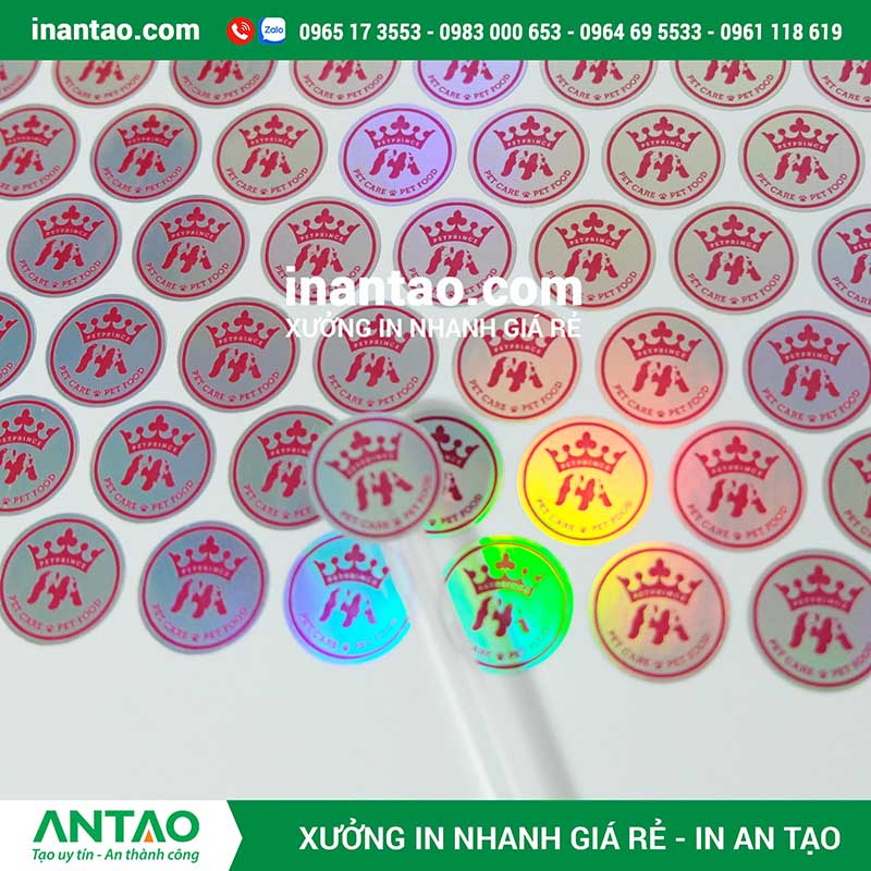 Ứng dụng của tem 7 màu