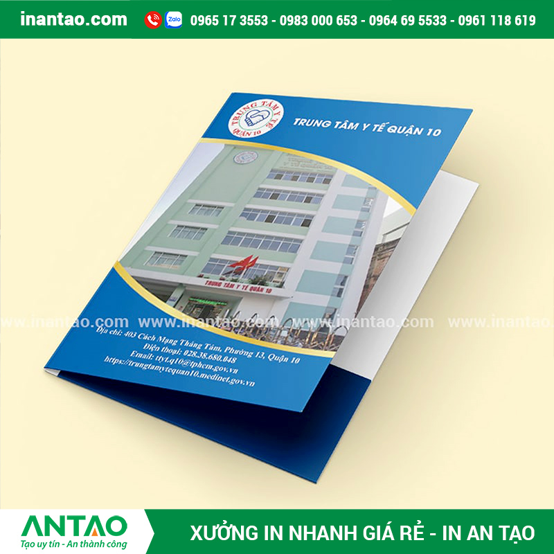 In folder giá rẻ lấy ngay tại TP HCM In folder giá rẻ lấy ngay tại TP HCM
