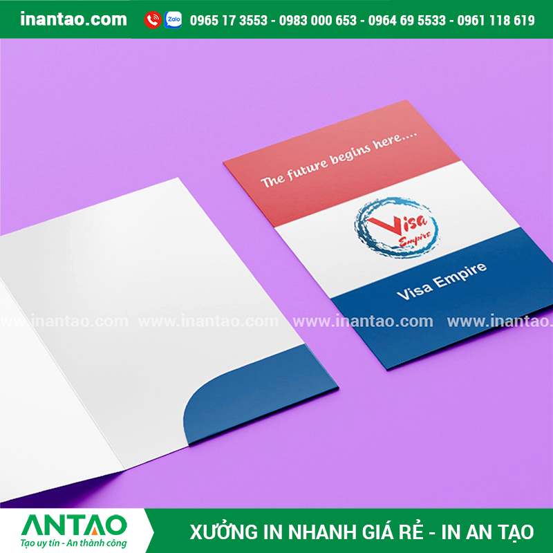 In folder số lượng ít cho doanh nghiệp nhỏ In folder số lượng ít cho doanh nghiệp nhỏ