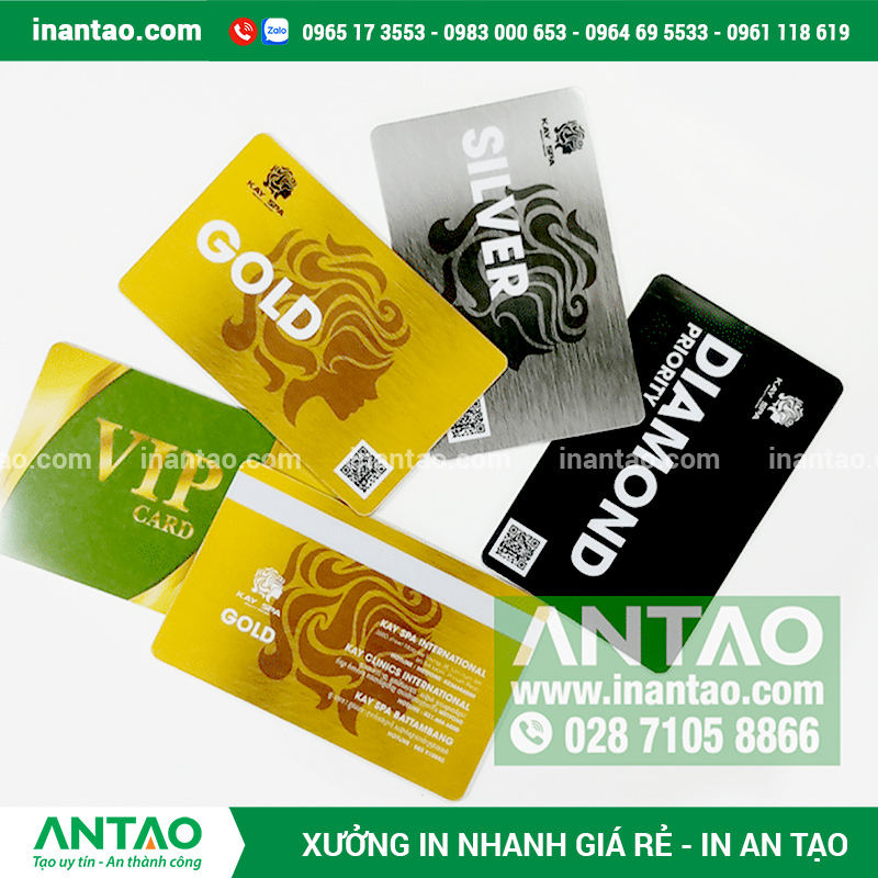Các Mẫu In Thẻ Nhựa Đẹp Giá Rẻ Tổng hợp các mẫu thẻ nhựa PVC đẹp do xưởng An Tạo sản xuất, bao gồm thẻ nhân viên, thẻ VIP, thẻ thành viên, thể hiện dịch vụ in thẻ nhựa giá rẻ tại TP HCM.