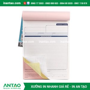 So sánh các kích thước in biểu mẫu thông dụng là A4, A5 và A6.