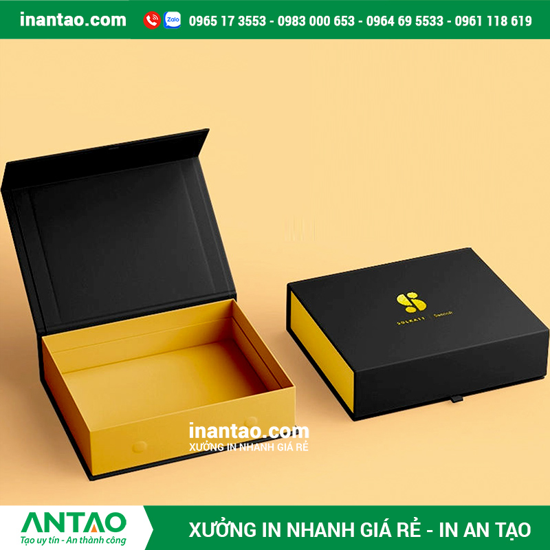 Xưởng làm hộp cứng cao cấp