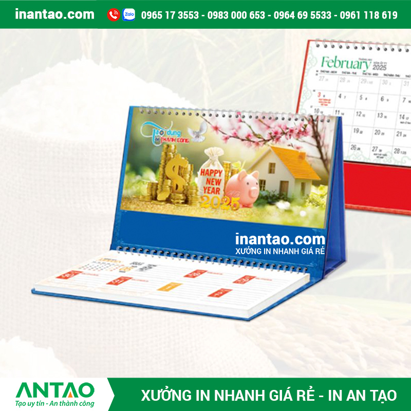 Báo giá in lịch tết giá rẻ tại xưởng TP HCM