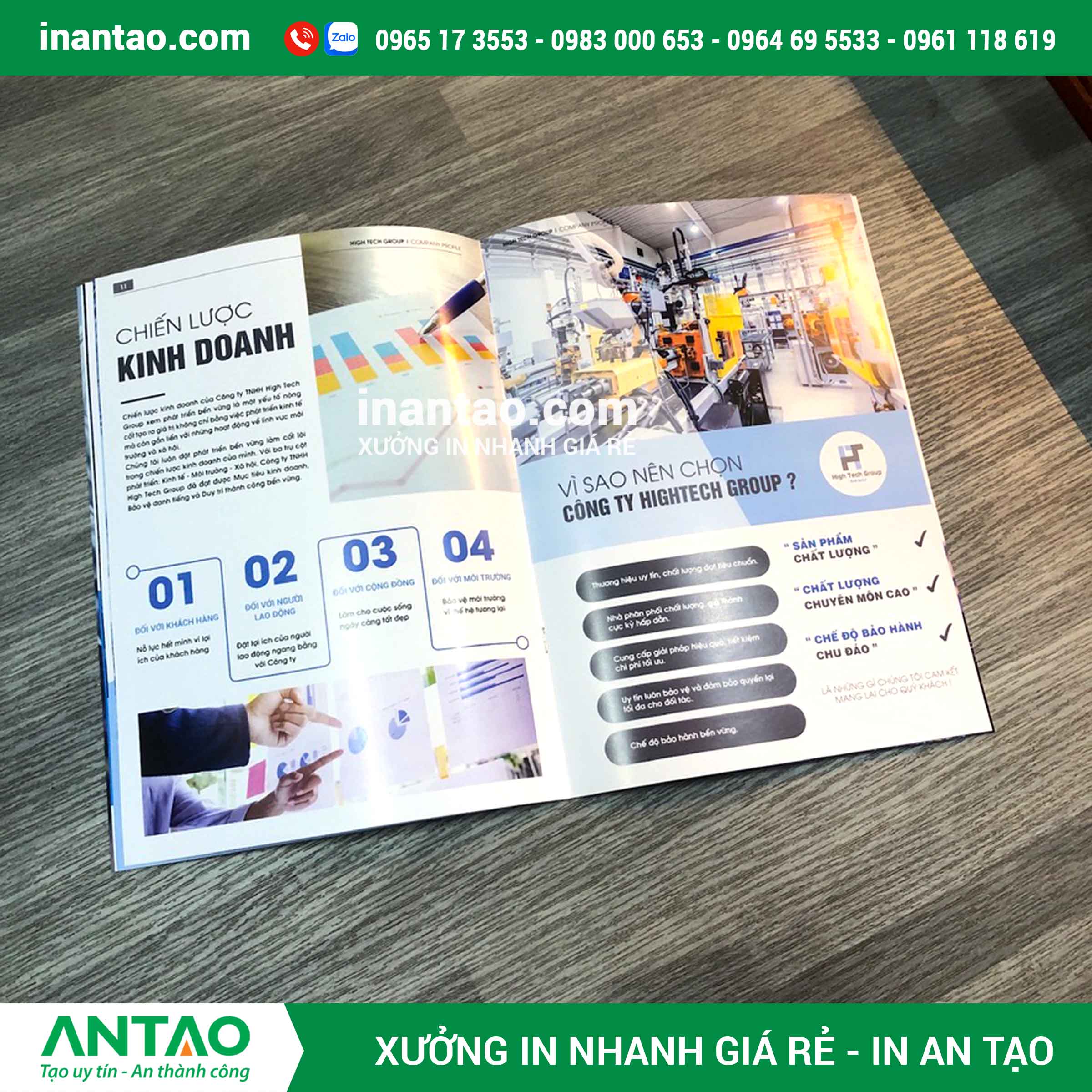 giá in nhanh catalogue