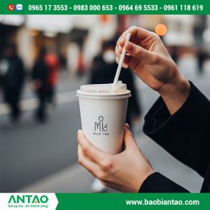 Ly giấy 16oz chuyên dùng cho cà phê mang đi (take-away).