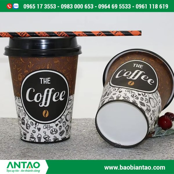 Xưởng in ly giấy 16oz uy tín, lấy liền tại TP HCM.