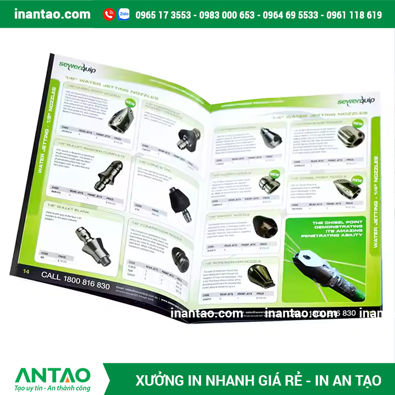 Tính toán chi phí in catalogue để chủ động ngân sách.