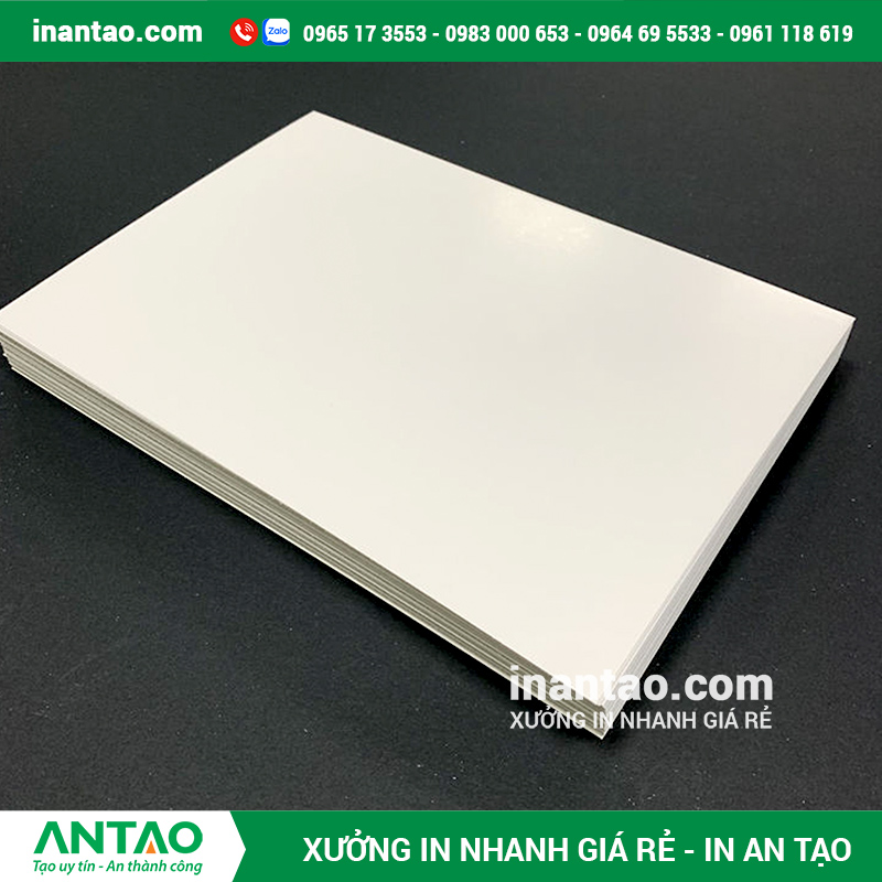 Giấy ivory Giấy ivory