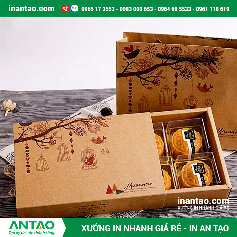 Sản xuất hộp bánh trung thu giá rẻ