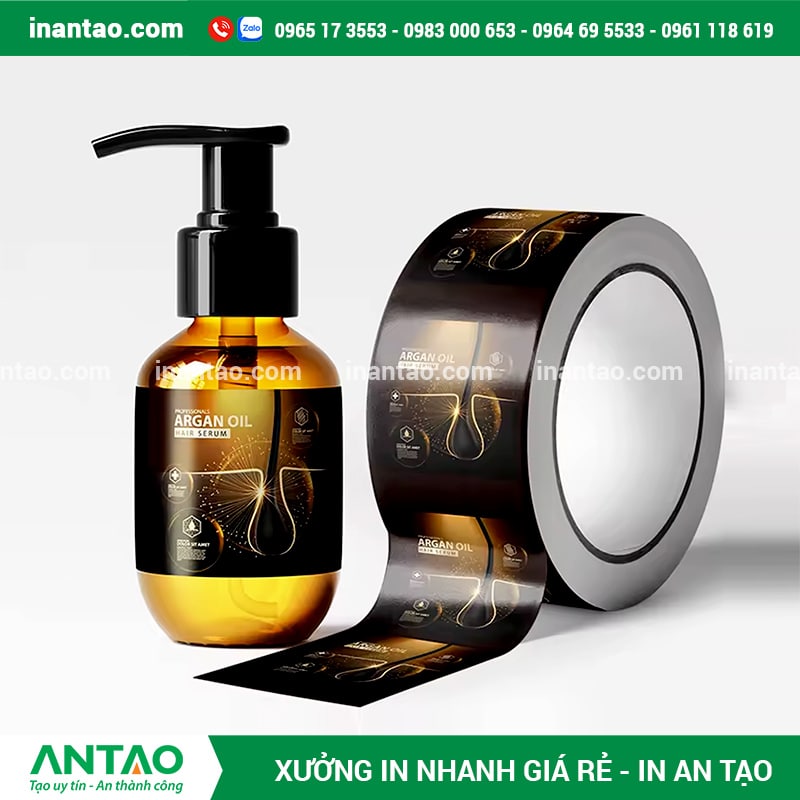 Giải Pháp In Tem Nhãn Spa Số Lượng Ít In tem nhãn spa số lượng ít bằng công nghệ in kỹ thuật số, phù hợp cho các thương hiệu mới.