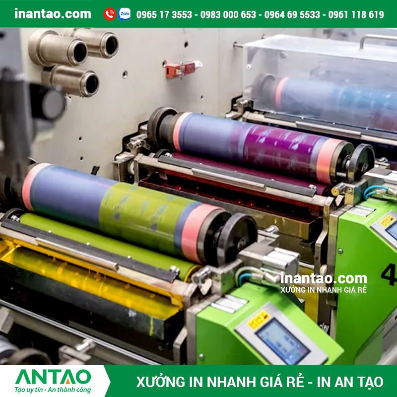 Nguyên lý hoạt động của in flexo Nguyên lý hoạt động của in flexo