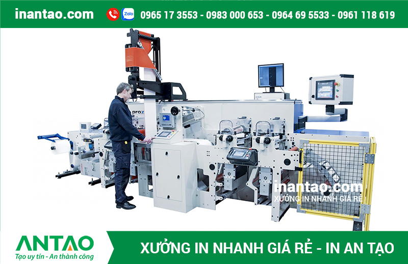 Quy trình vận hành in flexo Quy trình vận hành in flexo