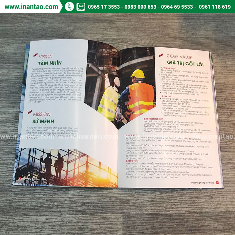Xưởng in catalogue chất lượng cao An Tạo tại TPHCM Những cuốn catalogue thành phẩm chất lượng cao được in offset tại xưởng in An Tạo TPHCM, sẵn sàng giao đến cho khách hàng doanh nghiệp.