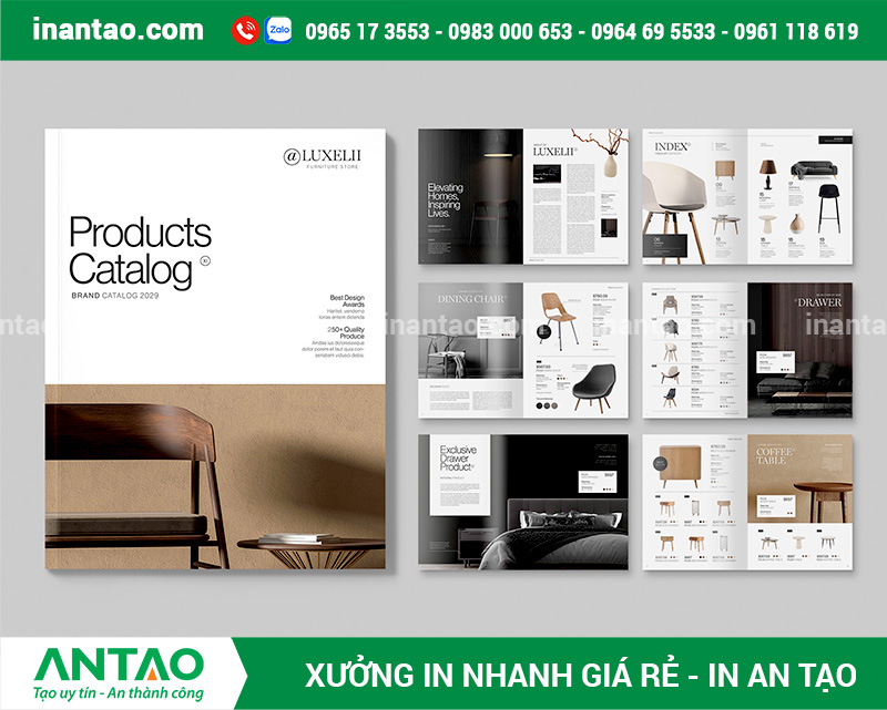 Mẫu Catalogue Bất Động Sản Chuyên Nghiệp Mẫu catalogue dự án bất động sản cao cấp trình bày phối cảnh 3D và mặt bằng chi tiết.