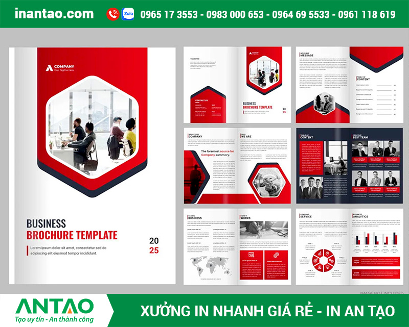 Xưởng In Catalogue Giá Rẻ, Chất Lượng Cao Tại TP.HCM Xưởng in An Tạo với máy móc in offset hiện đại đang sản xuất catalogue số lượng lớn.