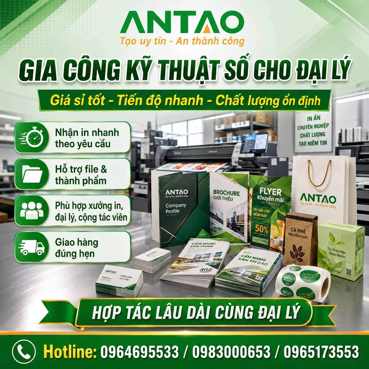 In nhanh gia công máy 5 màu In nhanh gia công máy 5 màu